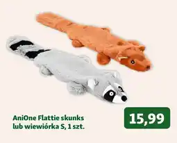 Maxi Zoo Zabawka dla psa AniOne Flattie wiewiórka S oferta