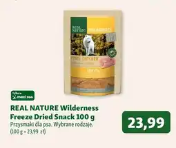 Maxi Zoo Przysmak dla psa Real Nature Wilderness Freeze Dried Snack oferta