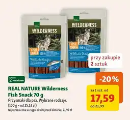 Maxi Zoo Przysmaki dla psa REAL NATURE Wilderness Fish Snack oferta