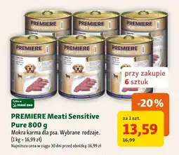 Maxi Zoo Mokra karma dla psa PREMIERE Meati Sensitive Pure oferta