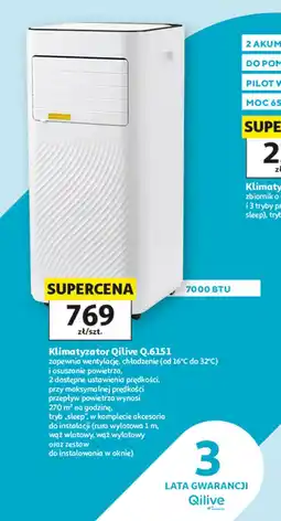 Auchan Klimatyzator Qilive Q.6151 oferta