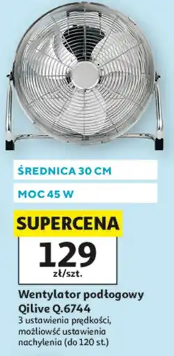 Auchan Wentylator podłogowy Qilive Q.6744 oferta