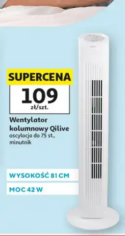 Auchan Wentylator kolumnowy Qilive oferta