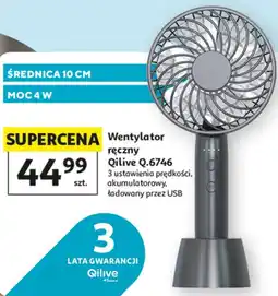 Auchan Wentylator ręczny Qilive Q.6746 oferta
