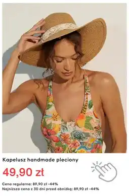 Medicine Kapelusz handmade pleciony oferta