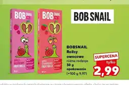 Kaufland Rollsy owocowe jabłko truskawka Bob Snail oferta