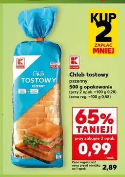 Kaufland Chleb tostowy pszenny Classic oferta