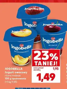 Kaufland Jogurt owocowy brzoskwiniowy Jogobella oferta