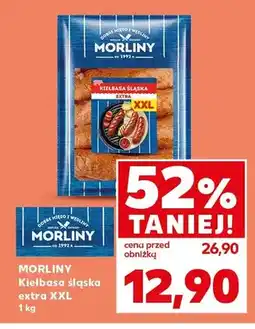 Kaufland Kiełbasa śląska extra XXL Morliny oferta