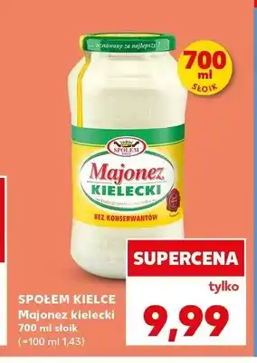 Kaufland Majonez kielecki Społem Kielce oferta