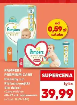 Kaufland Pieluchy dla dzieci Pampers Premium Care oferta