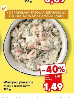 Kaufland Warzywa pieczone w sosie czosnkowym oferta