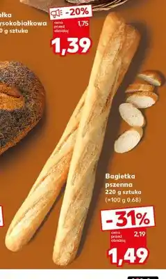 Kaufland Bagietka pszenna oferta