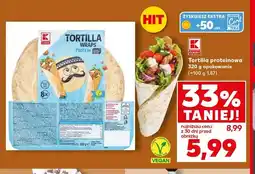 Kaufland Tortilla proteinowa K-Classic oferta