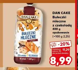 Kaufland Bułeczki mleczne z czekoladą Dan Cake oferta