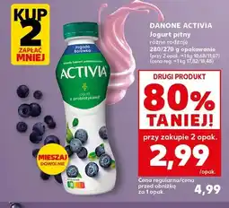 Kaufland Jogurt pitny Danone Activia oferta