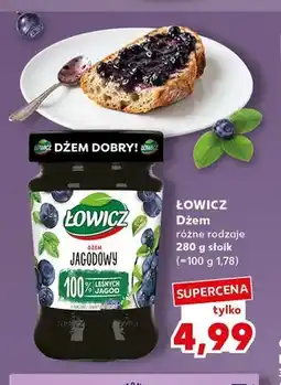 Kaufland Dżem jagodowy Łowicz oferta