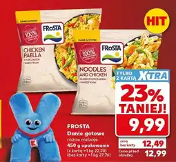 Kaufland Danie gotowe Chicken Paella Frosta oferta