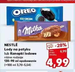 Kaufland Lody na patyku Oreo oferta