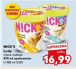 Kaufland Lody Nick's Dulce de Leche oferta
