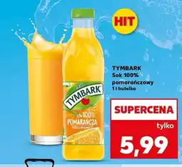 Kaufland Sok 100% pomarańczowy Tymbark oferta
