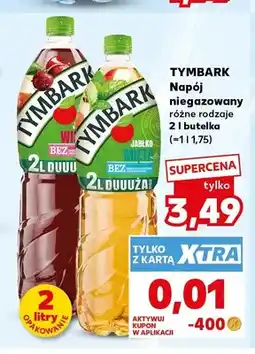 Kaufland Napój niegazowany Tymbark oferta