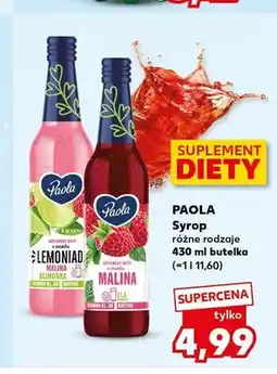 Kaufland Syrop Paola oferta