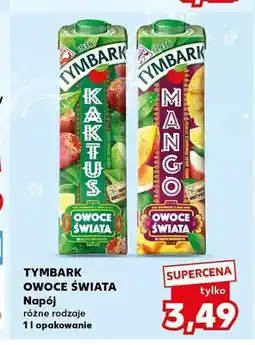 Kaufland Napój Owoce Świata Tymbark oferta