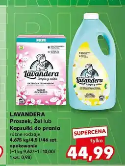Kaufland Proszek do prania Lavandera Flores de Cerezo oferta