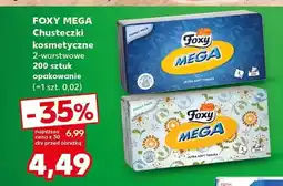 Kaufland Chusteczki kosmetyczne Foxy Mega oferta