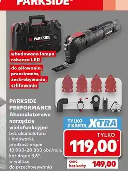 Kaufland Akumulatorowe narzędzie wielofunkcyjne Parkside Performance oferta