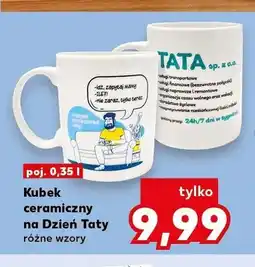 Kaufland Kubek ceramiczny na Dzień Taty oferta