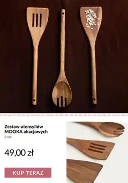 Homla Zestaw utensyliów kuchennych Homla Mooka akacjowych oferta