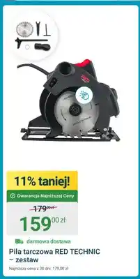 ERLI Piła tarczowa Red Technic zestaw oferta