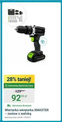 ERLI Wiertarko-wkrętarka Xmaster zestaw z walizką oferta