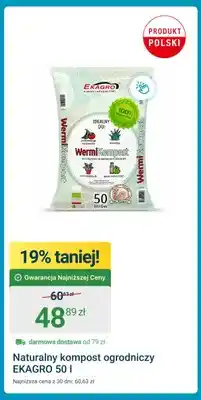 ERLI Naturalny kompost ogrodniczy EKAGRO oferta
