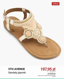 Deichmann 5TH AVENUE Sandały japonki oferta