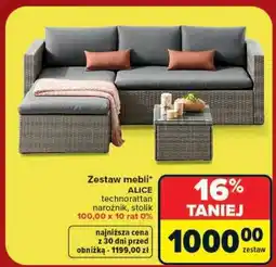 Carrefour Zestaw mebli oferta