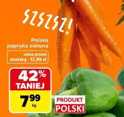 Carrefour Polska papryka zielona oferta