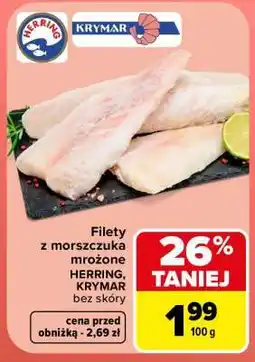Carrefour Filety z morszczuka mrożone oferta
