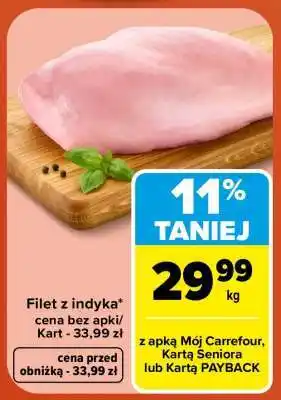 Carrefour Filet z indyka oferta