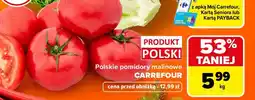 Carrefour Polskie pomidory malinowe oferta