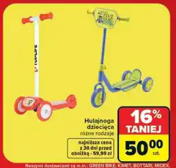 Carrefour Hulajnoga dziecięca oferta