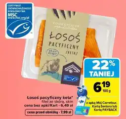 Carrefour Łosoś pacyficzny keta oferta