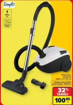 Carrefour Odkurzacz workowy oferta