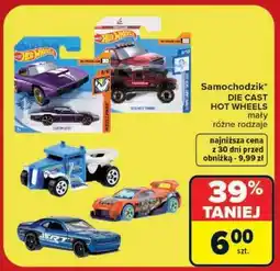 Carrefour Samochodzik* DIE CAST HOT WHEELS oferta