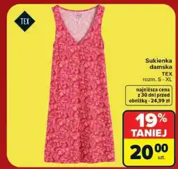Carrefour Sukienka damska oferta