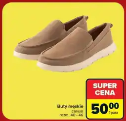 Carrefour Buty męskie oferta