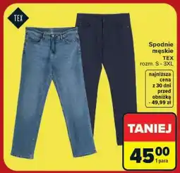 Carrefour Spodnie męskie oferta