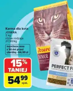 Carrefour Karma dla kota JOSERA oferta